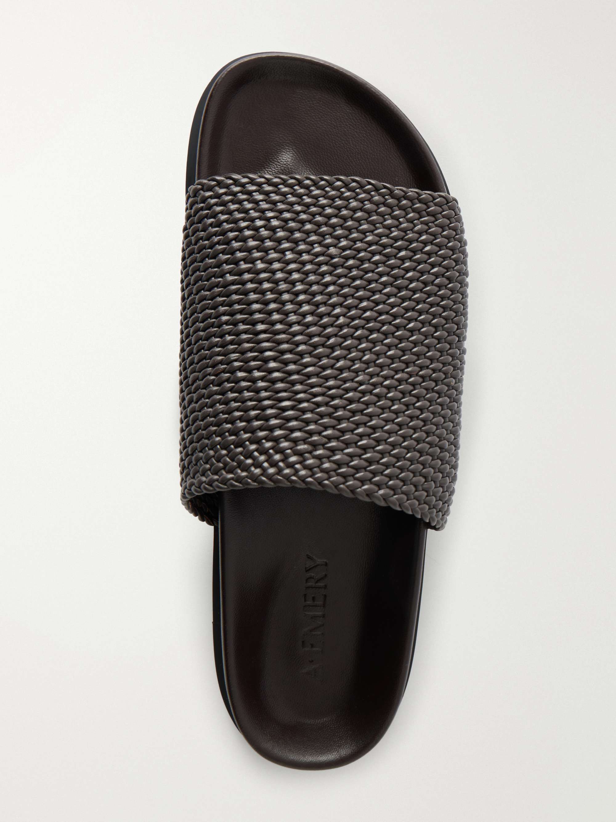 A.EMERY Luca woven leather slides | NET-A-PORTER display picture 1