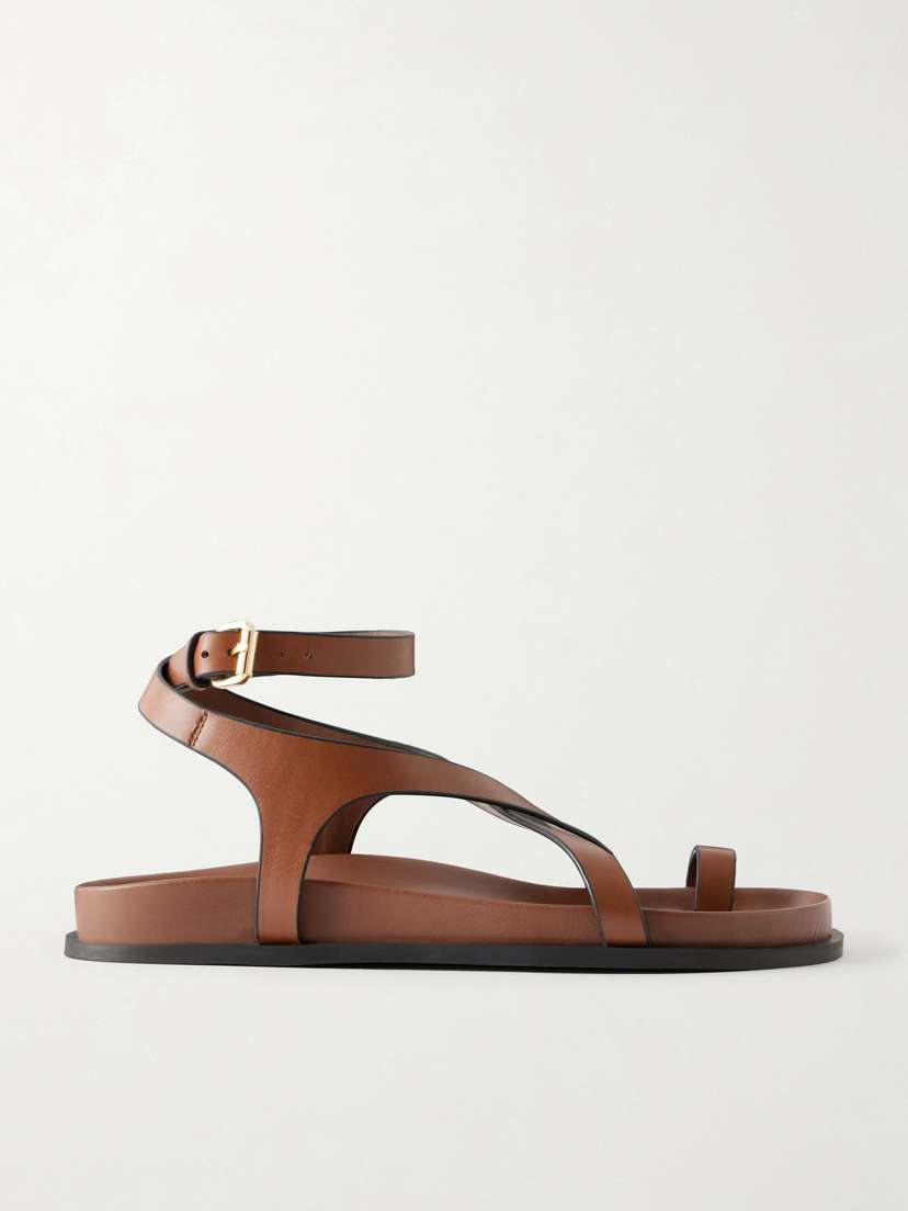 A Emery Jalen Slim Leather Flats