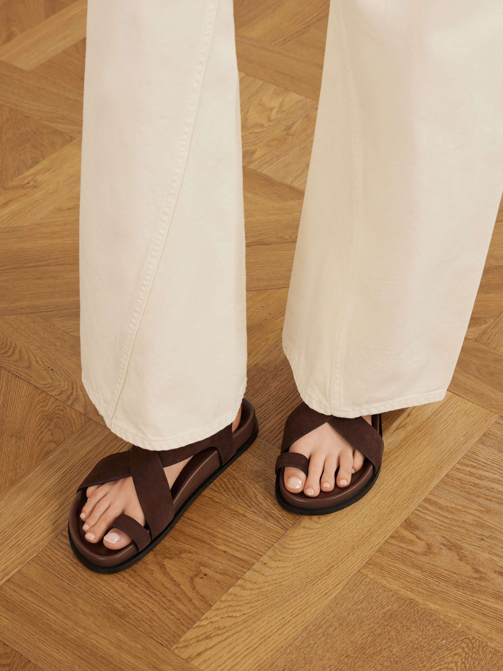 A.EMERY Jalen suede sandals