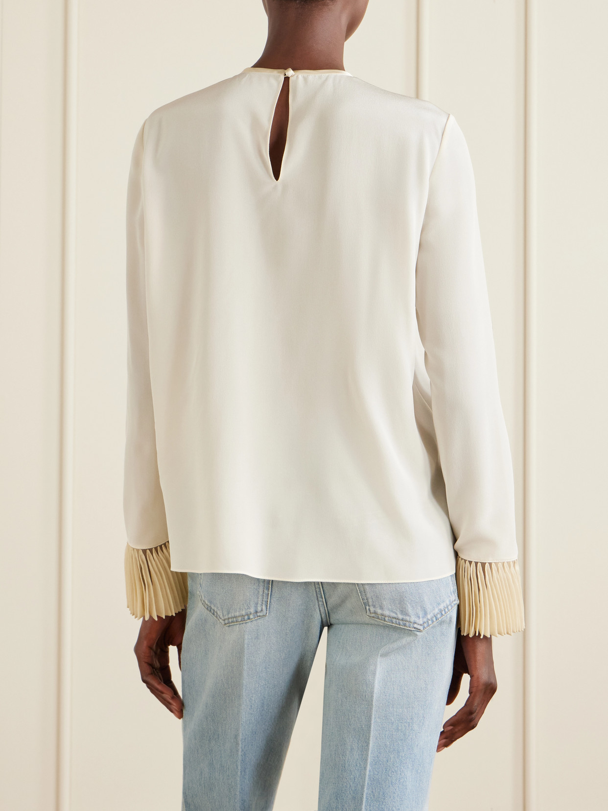 Garavani - Silk Crepe De Chine Blouse