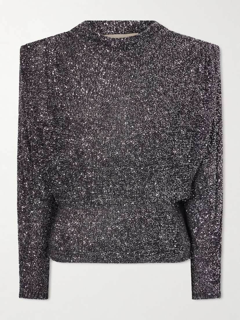Valentino Garavani Sequined Lace Blouse