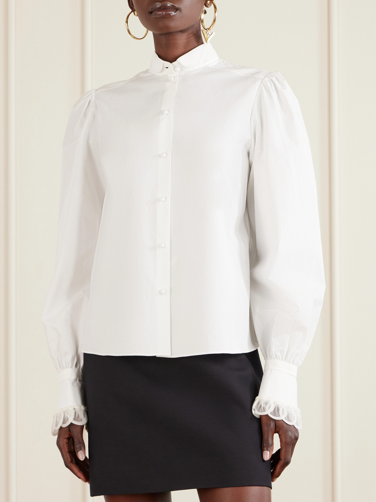 Garavani - Cotton-Poplin Shirt