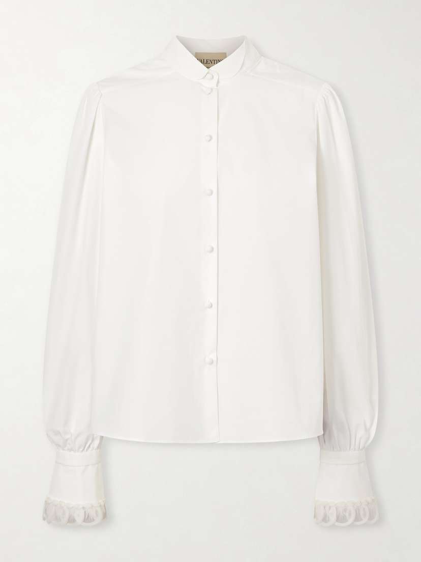 Valentino Garavani Cotton-poplin Shirt