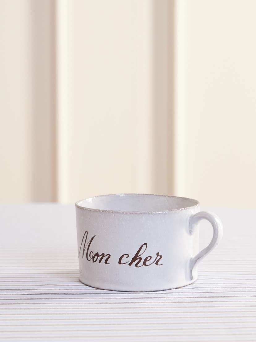 Astier De Villatte + John Derian Mon Cher Ceramic Cup | Thumbnail 4 Astier De Villatte + John Derian Mon Cher Ceramic Cup | Thumbnail 4