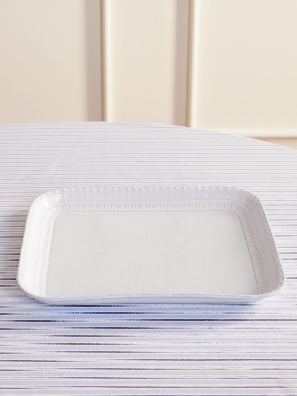 César ceramic platter