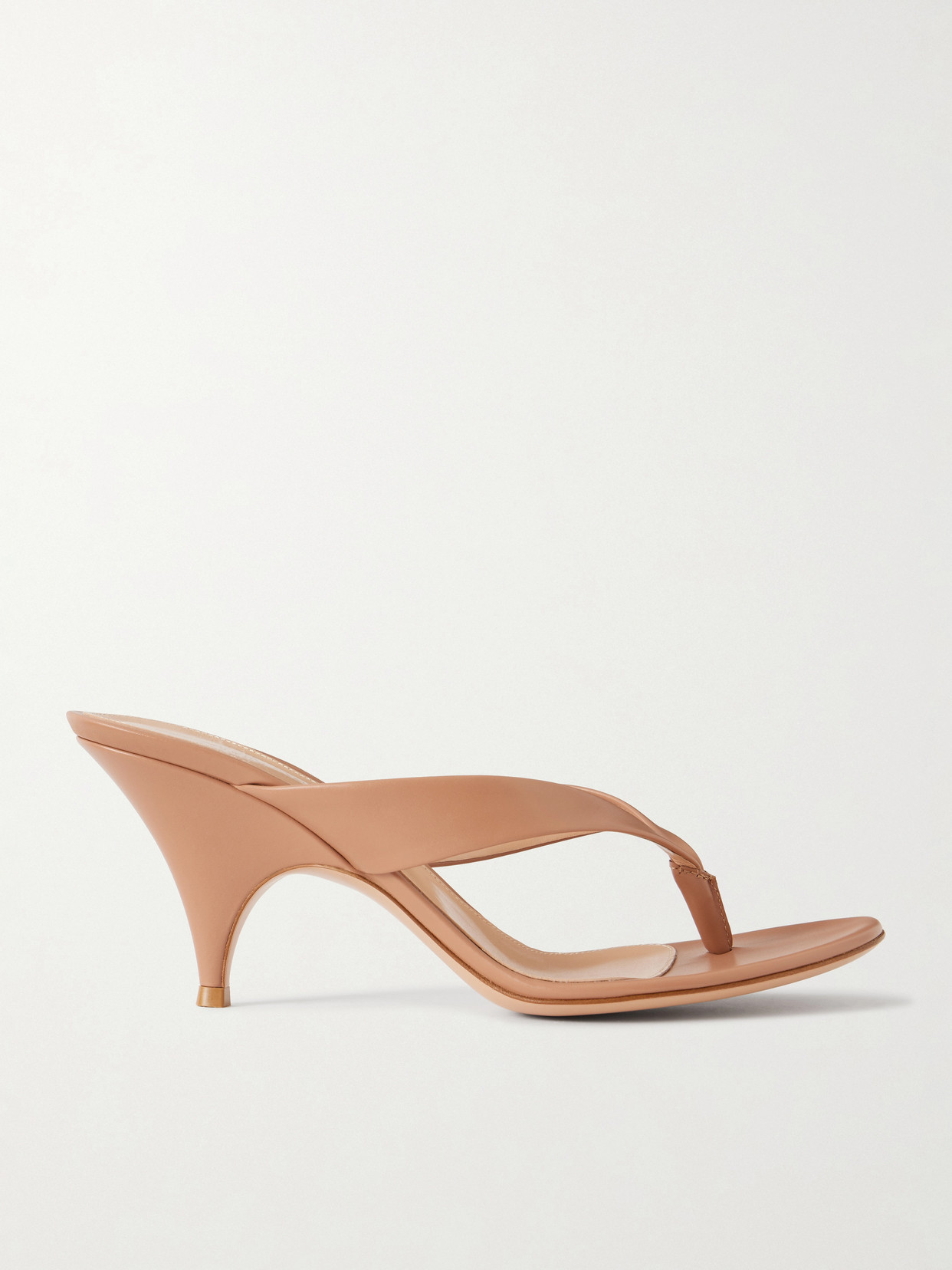 Sofia 70 Leather Thong Sandals