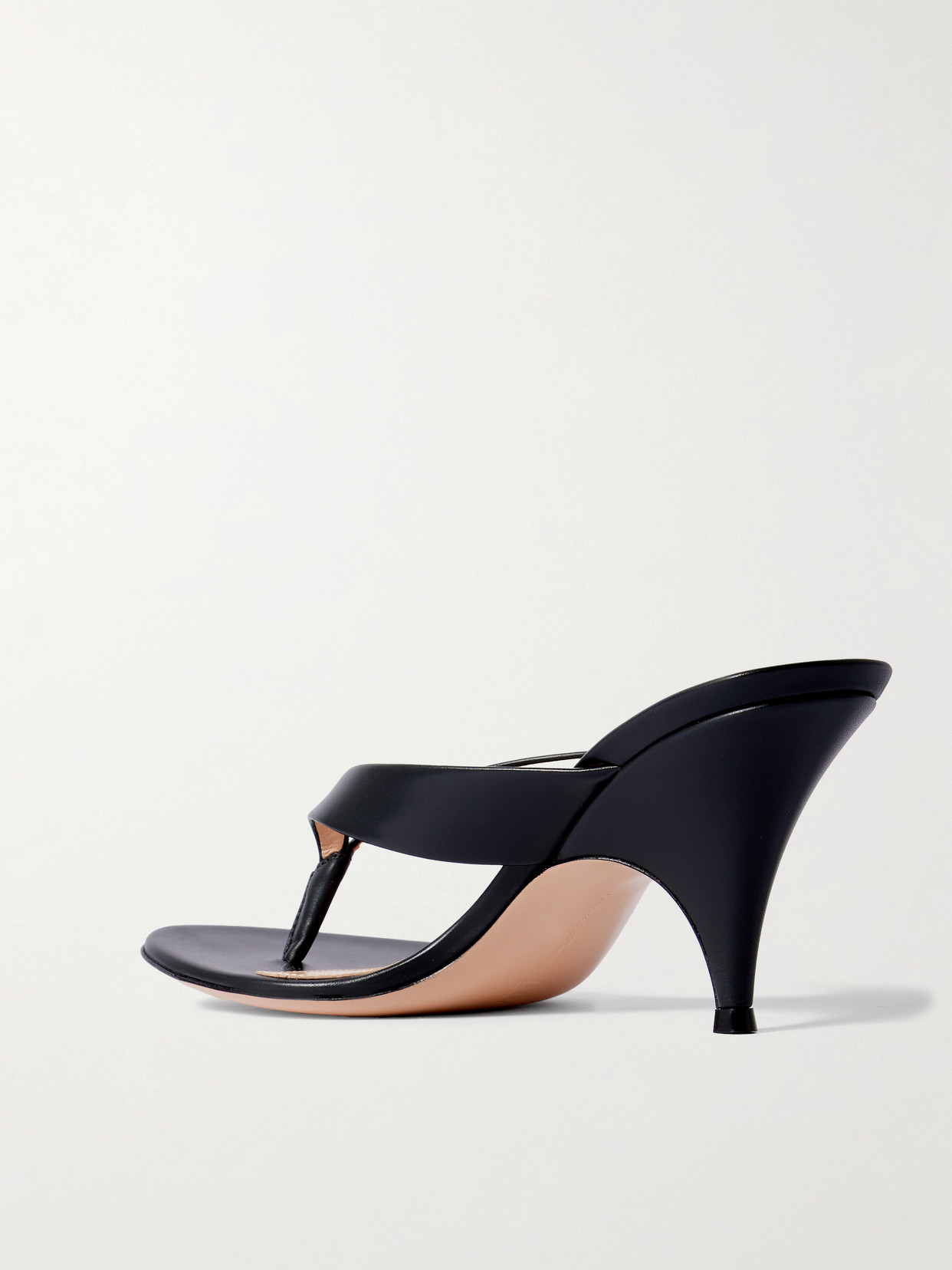 Sofia 70 Leather Thong Sandals