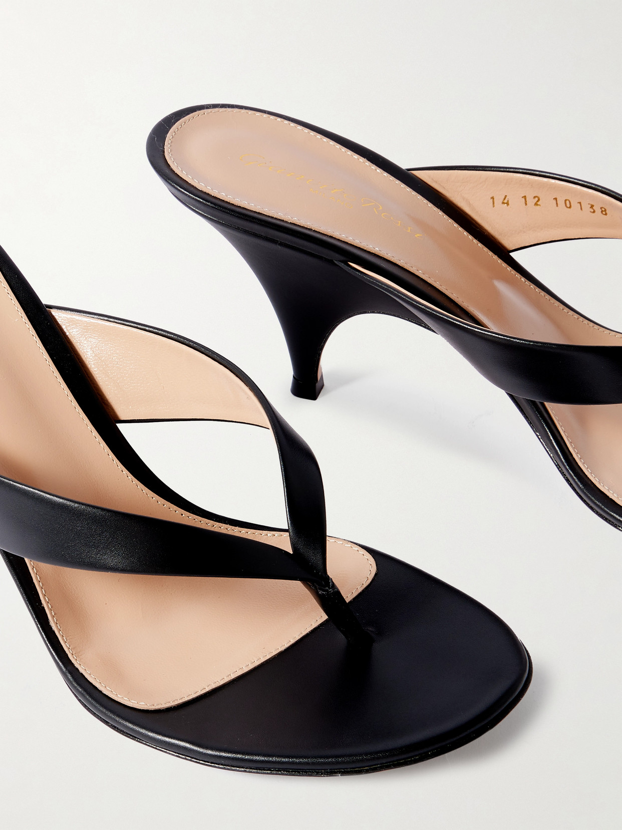 Sofia 70 Leather Thong Sandals