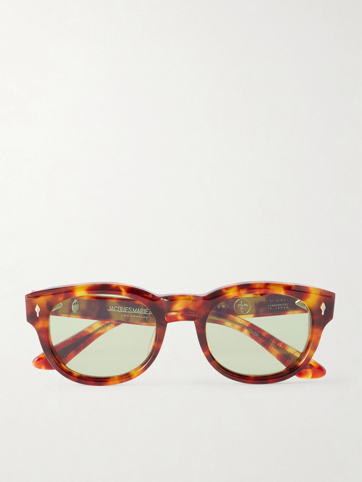 Jacques Marie Mage Dr. Dream Round-frame Tortoiseshell Acetate Sunglasses In Brown