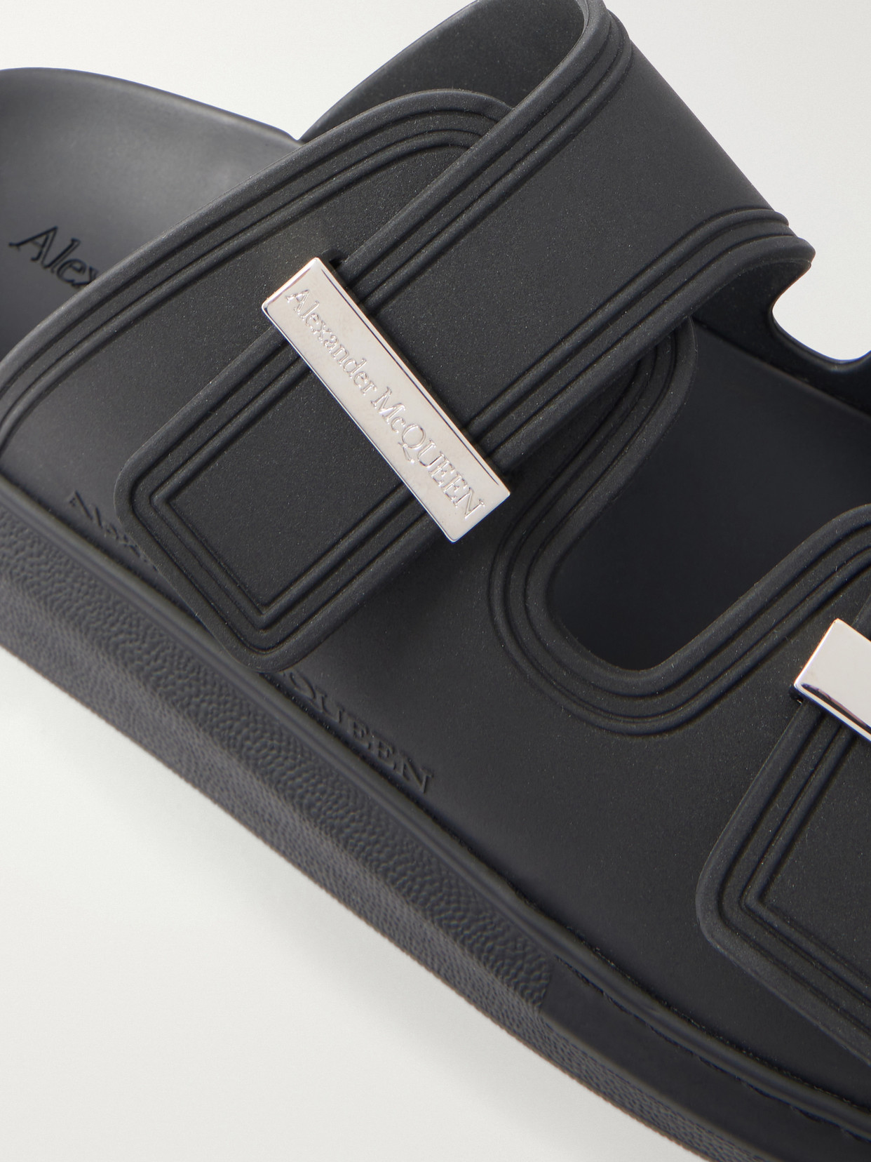 Rubber Exaggerated-Sole Sandals