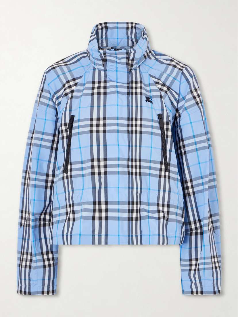 Burberry Layham Checked Shell Jacket