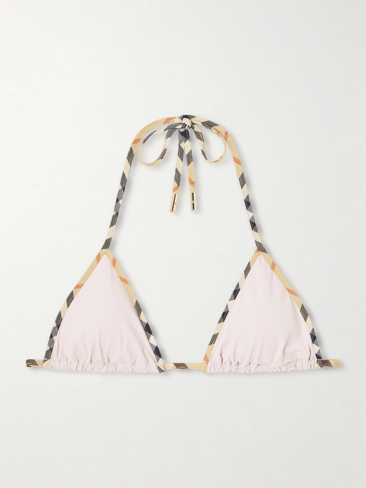 Burberry Mata Bikini Top In Neutral