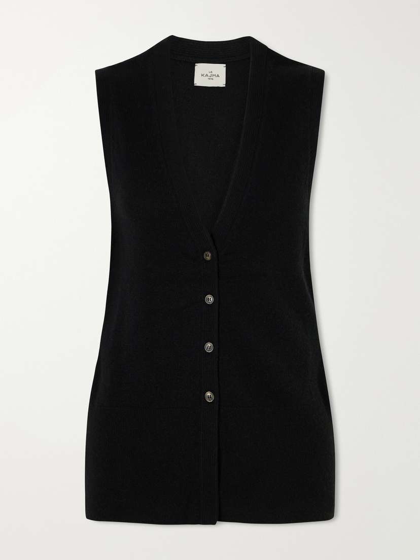 Le Kasha Soyo Organic Cashmere Fitted Cardigan