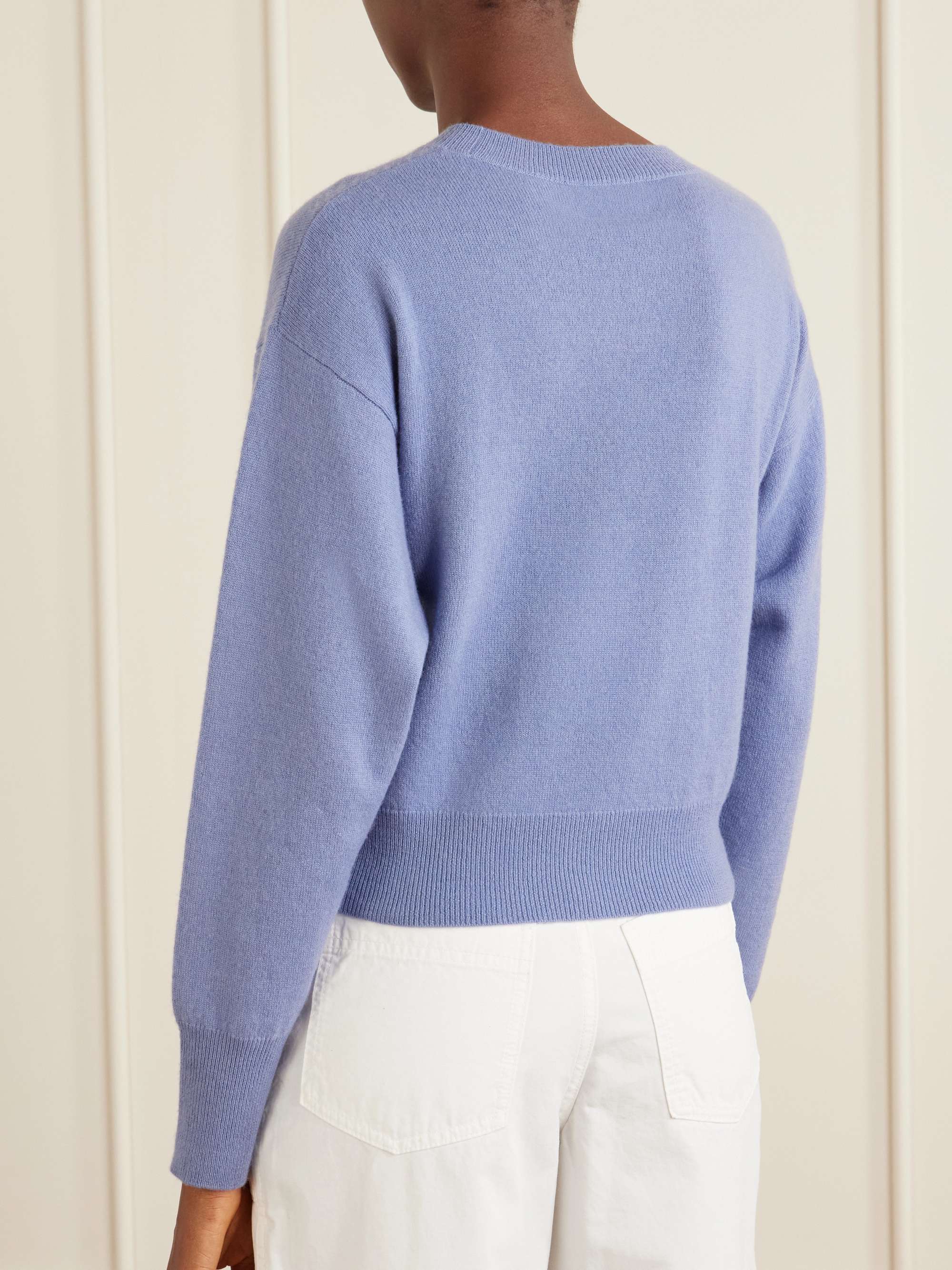 LE KASHA + NET SUSTAIN Menorca organic cashmere sweater