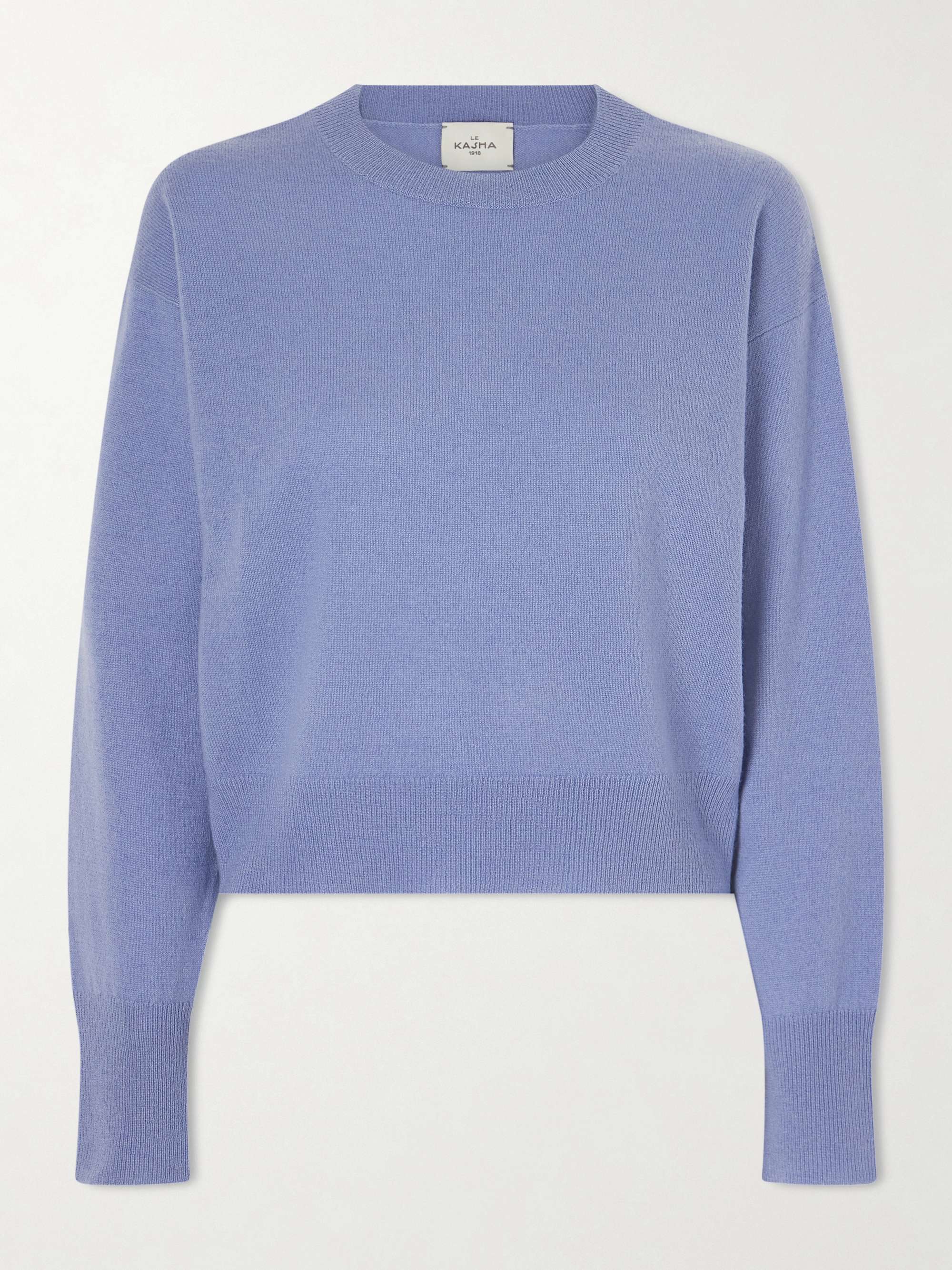 LE KASHA + NET SUSTAIN Menorca organic cashmere sweater