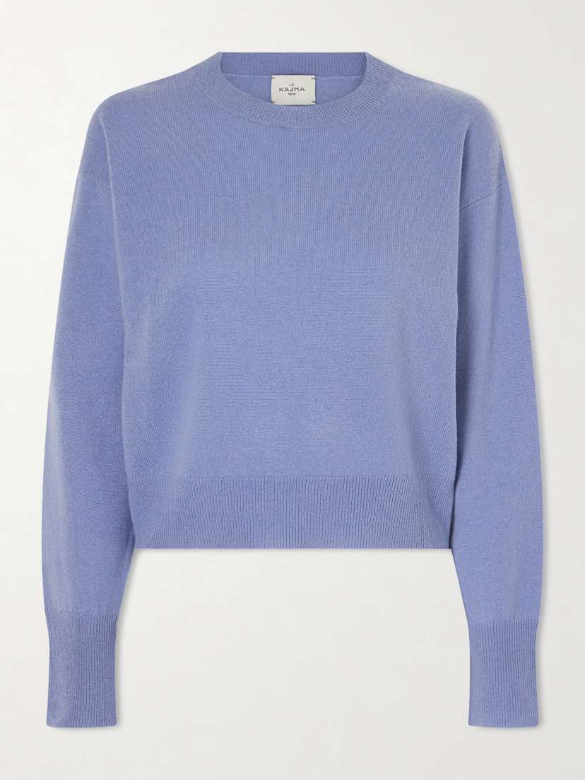 Le Kasha Menorca Cropped Cashmere Sweater