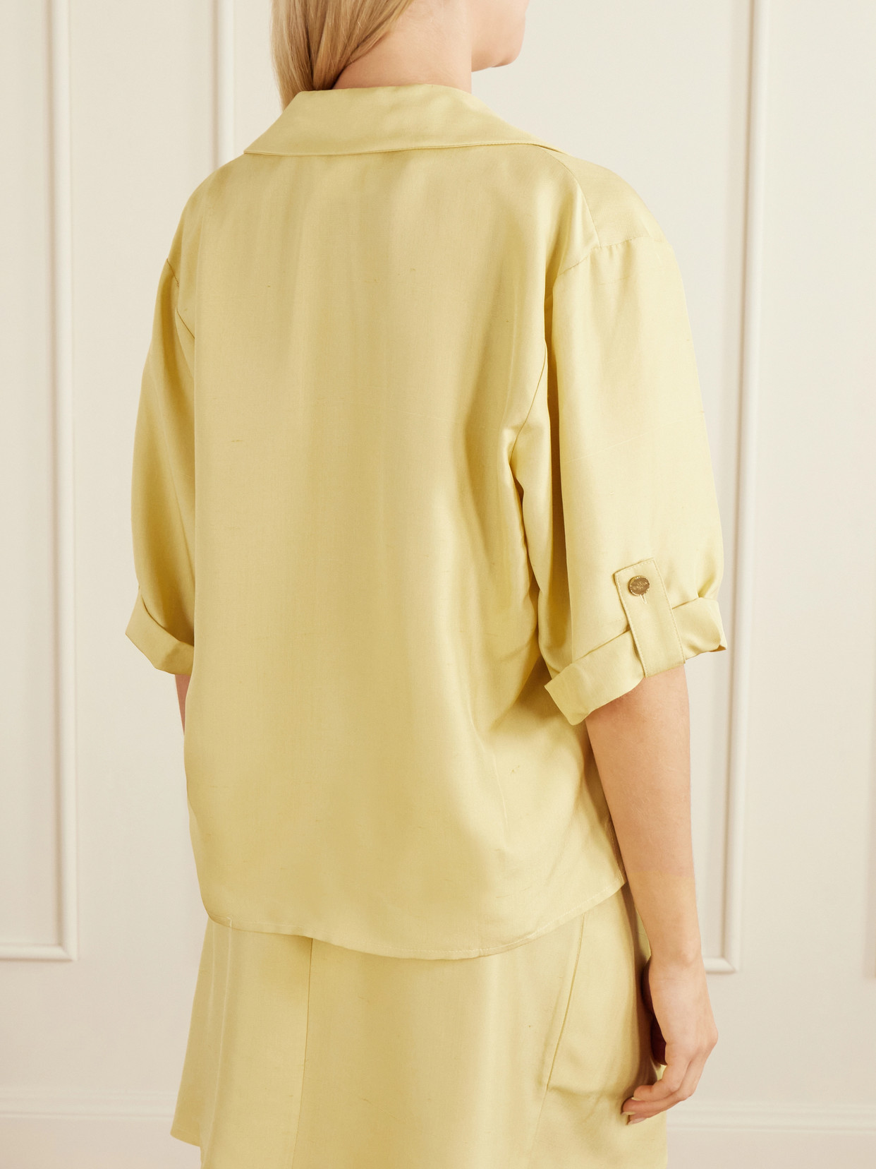 Abnus Cropped Shirt