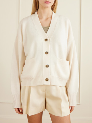 Le Kasha Troyes organic cashmere cardigan