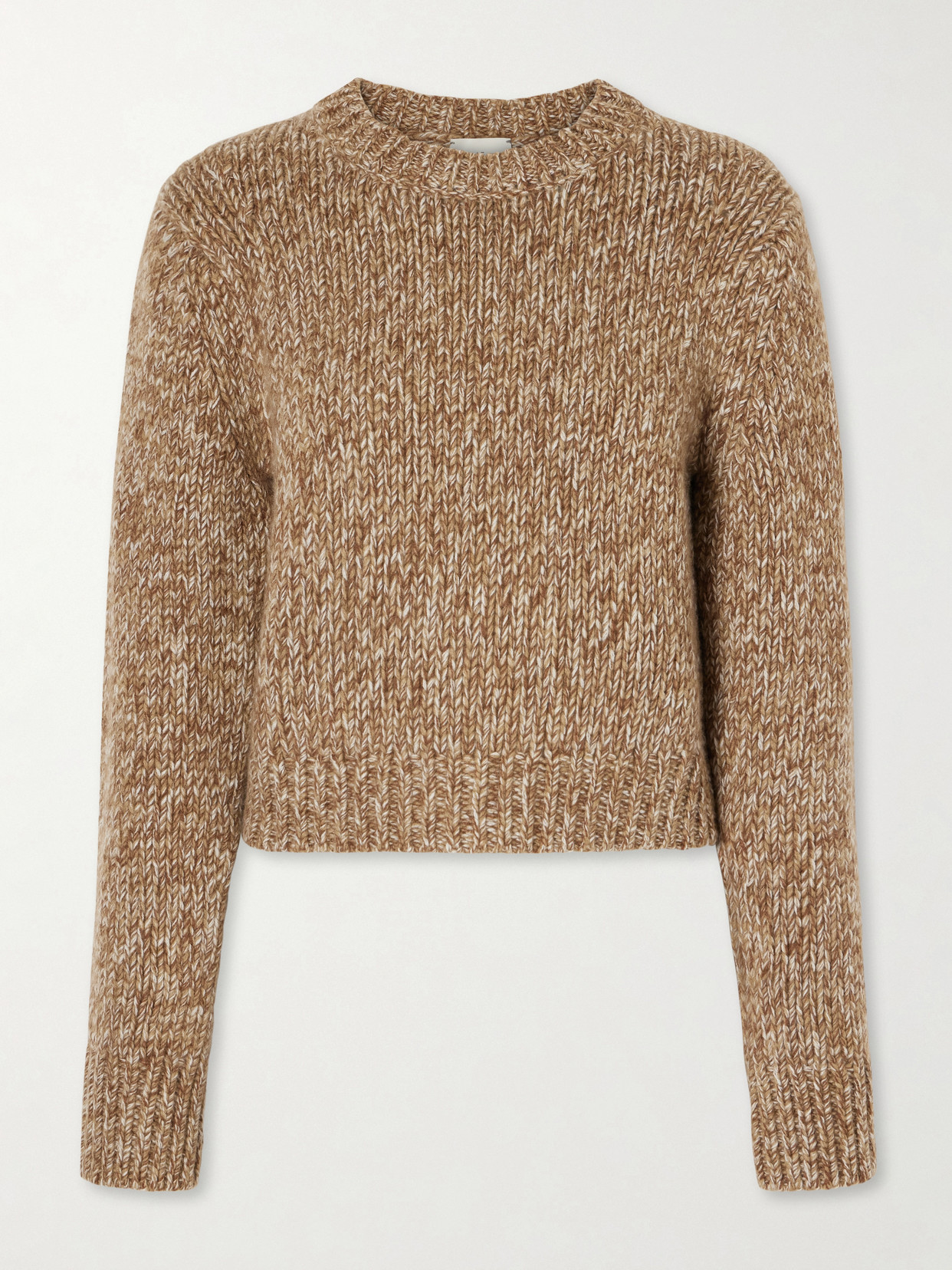 Le Kasha Pathayi Organic Cashmere Sweater In Brown