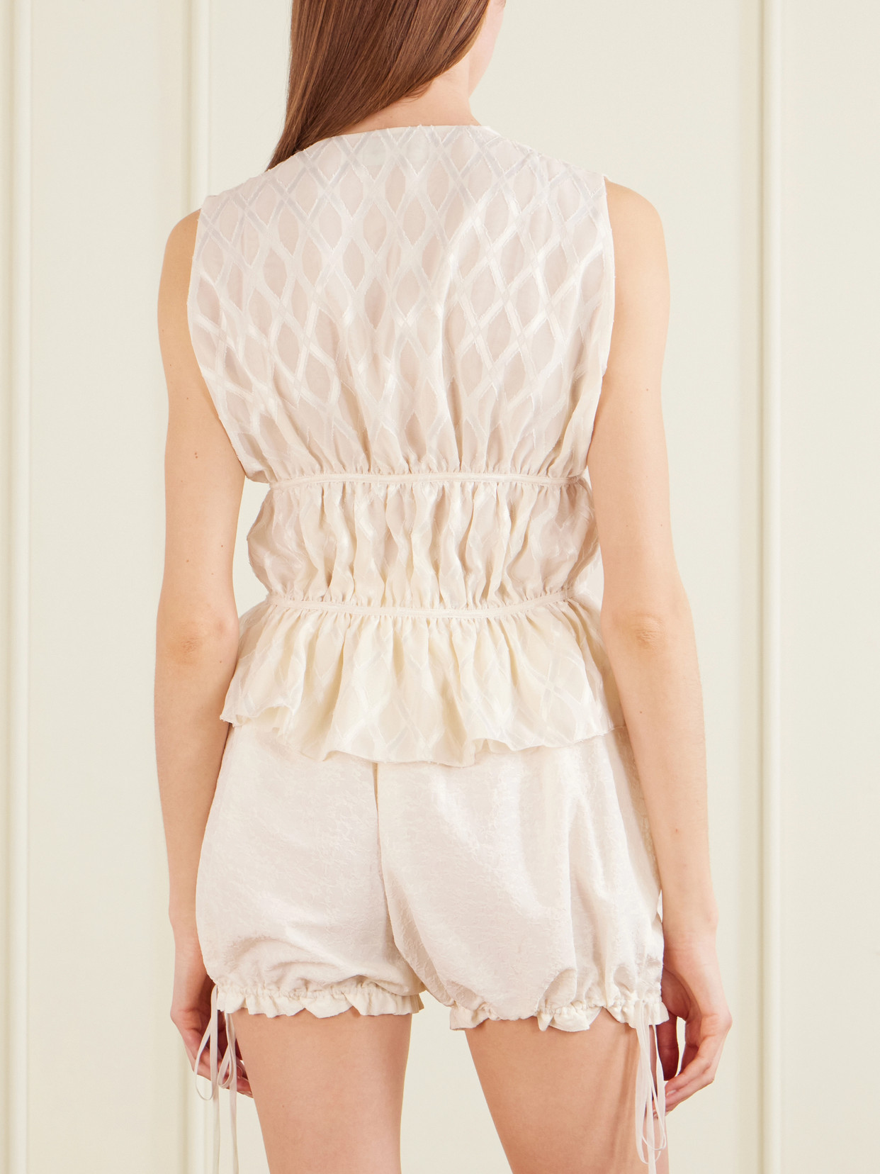 Diamond Chiffon Top
