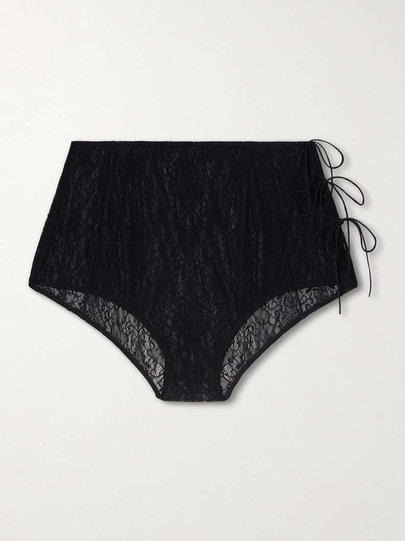 Pauline Dujancourt Seagull Lace Briefs