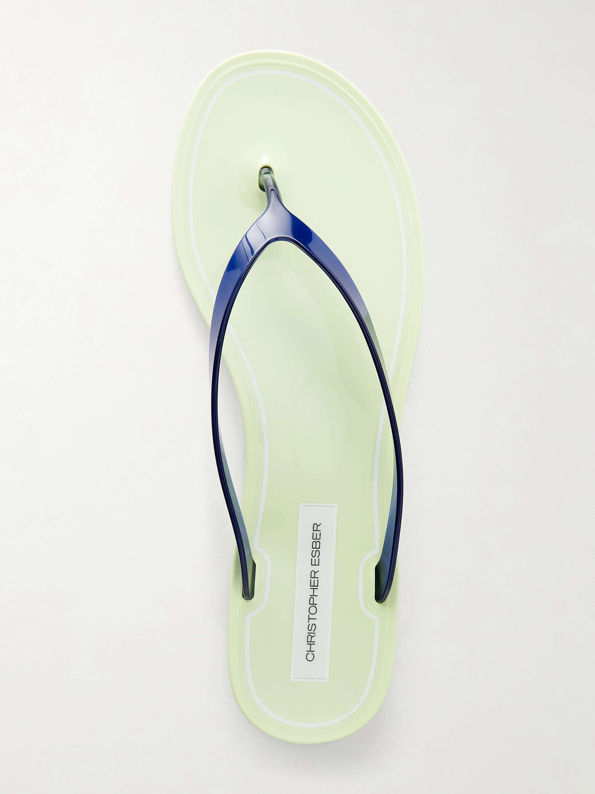 CHRISTOPHER ESBER Jo PVC flip flops | NET-A-PORTER