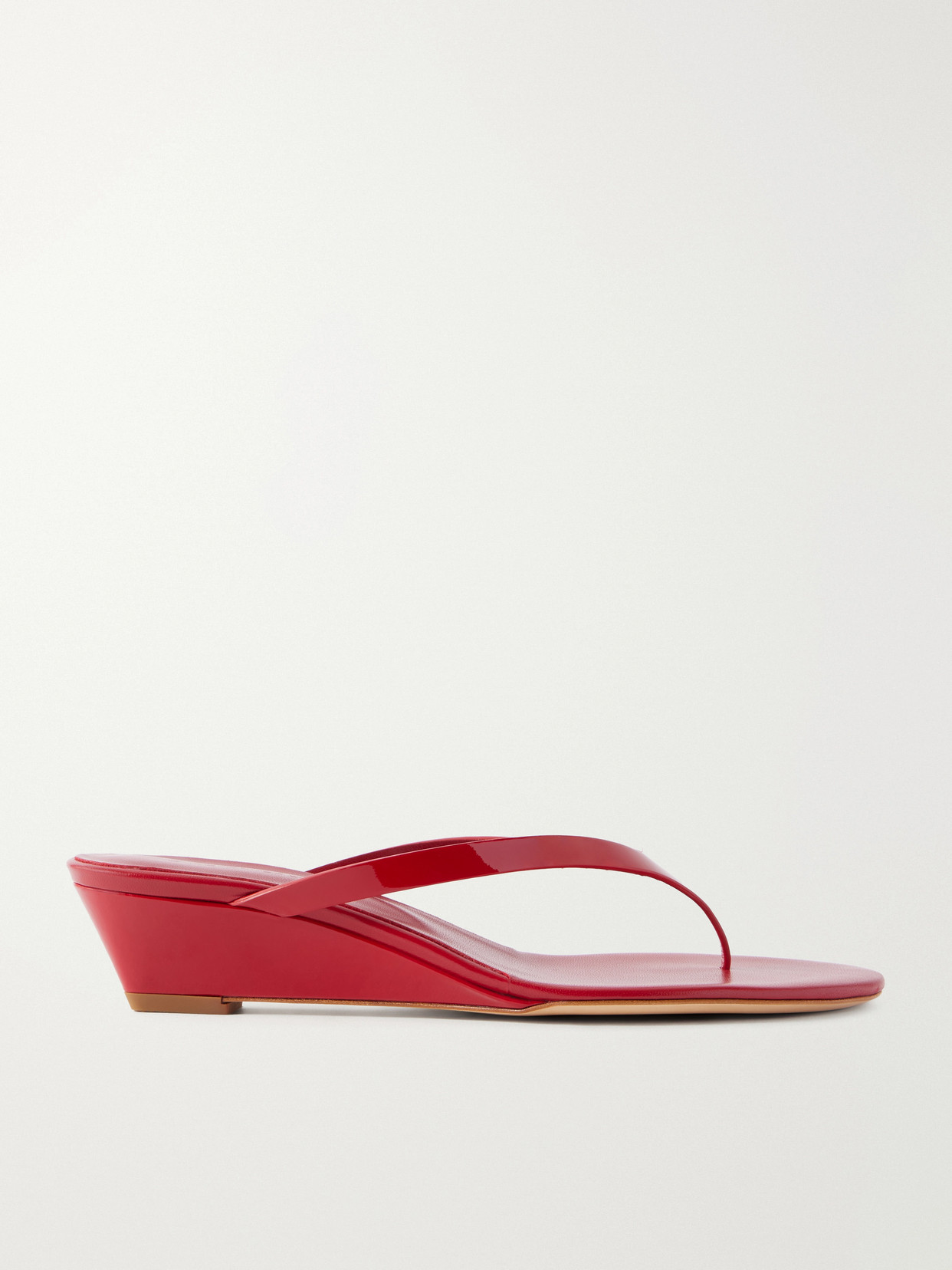 Christopher Esber Scala Leather Sandals In Red