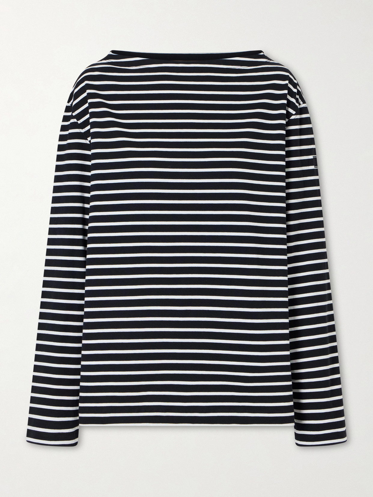 Totême Breton Striped Cotton-jersey T-shirt In Multi