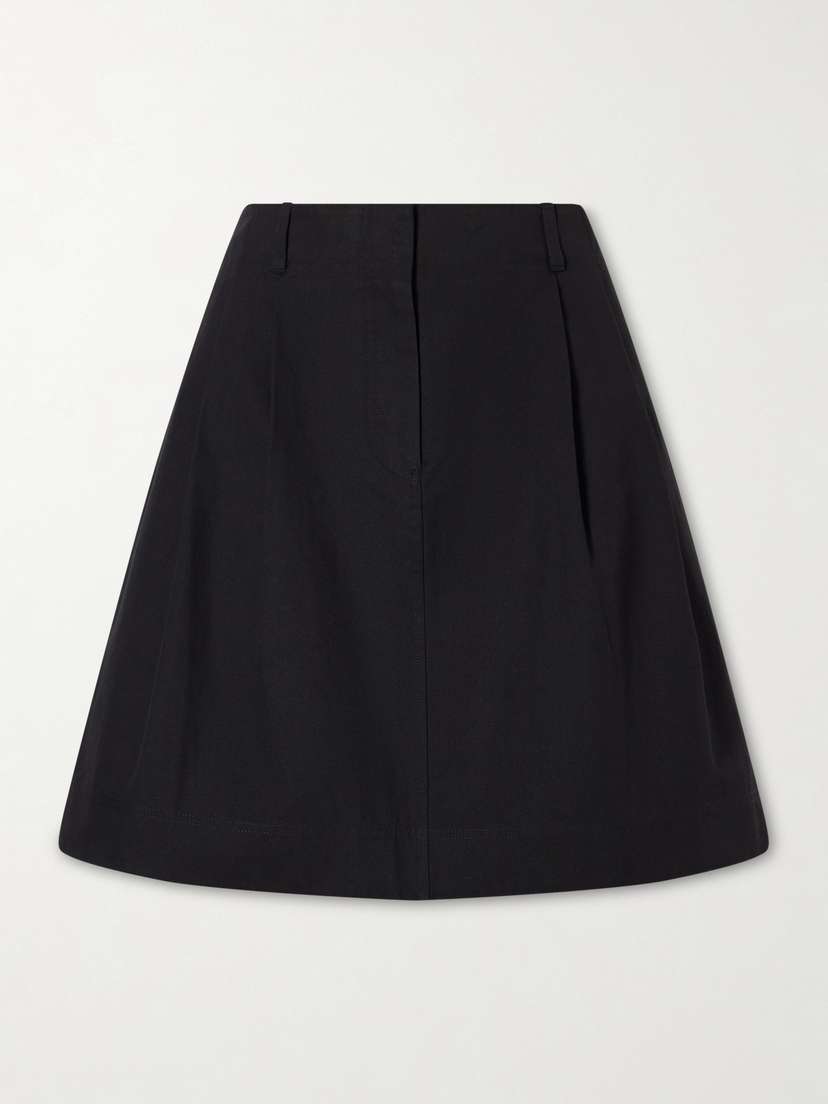 TOTEME Cotton And Lyocell-blend Mini Skirt