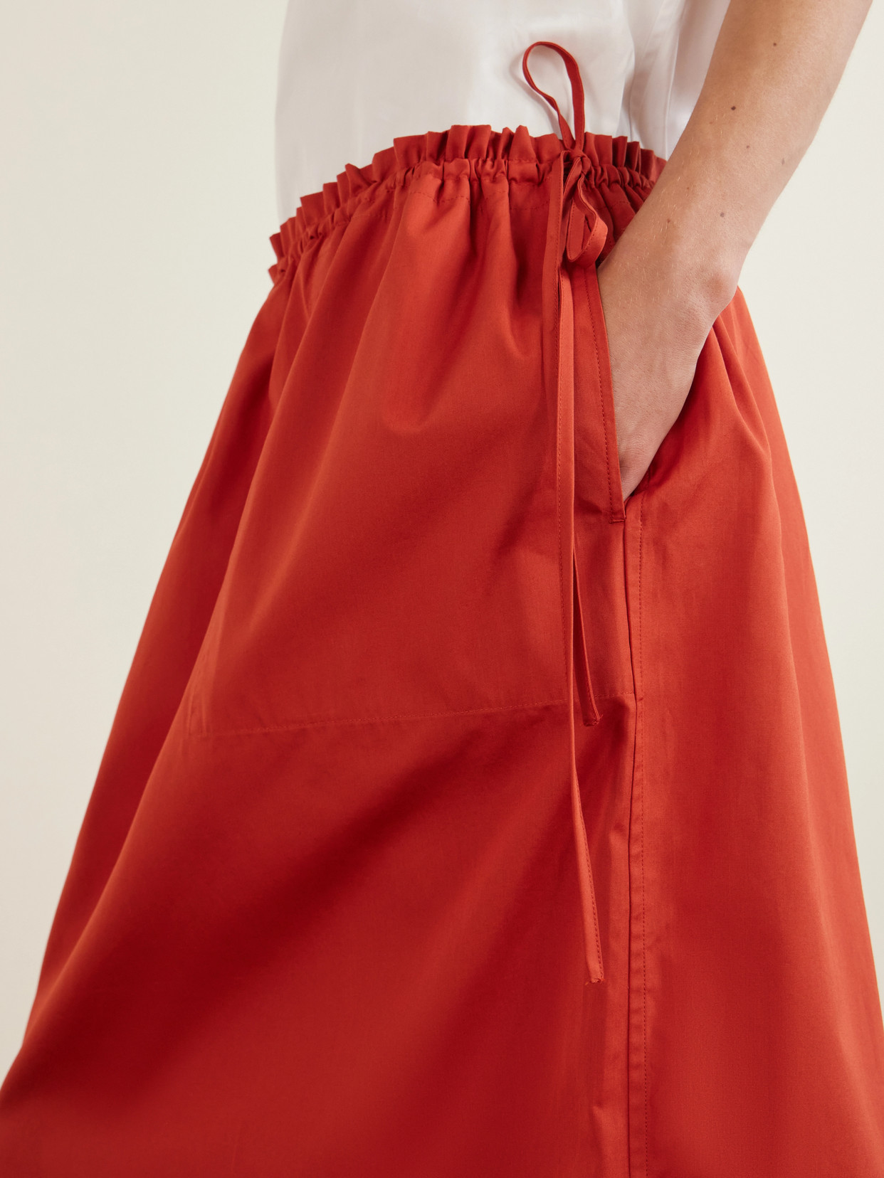Cotton-Poplin Midi