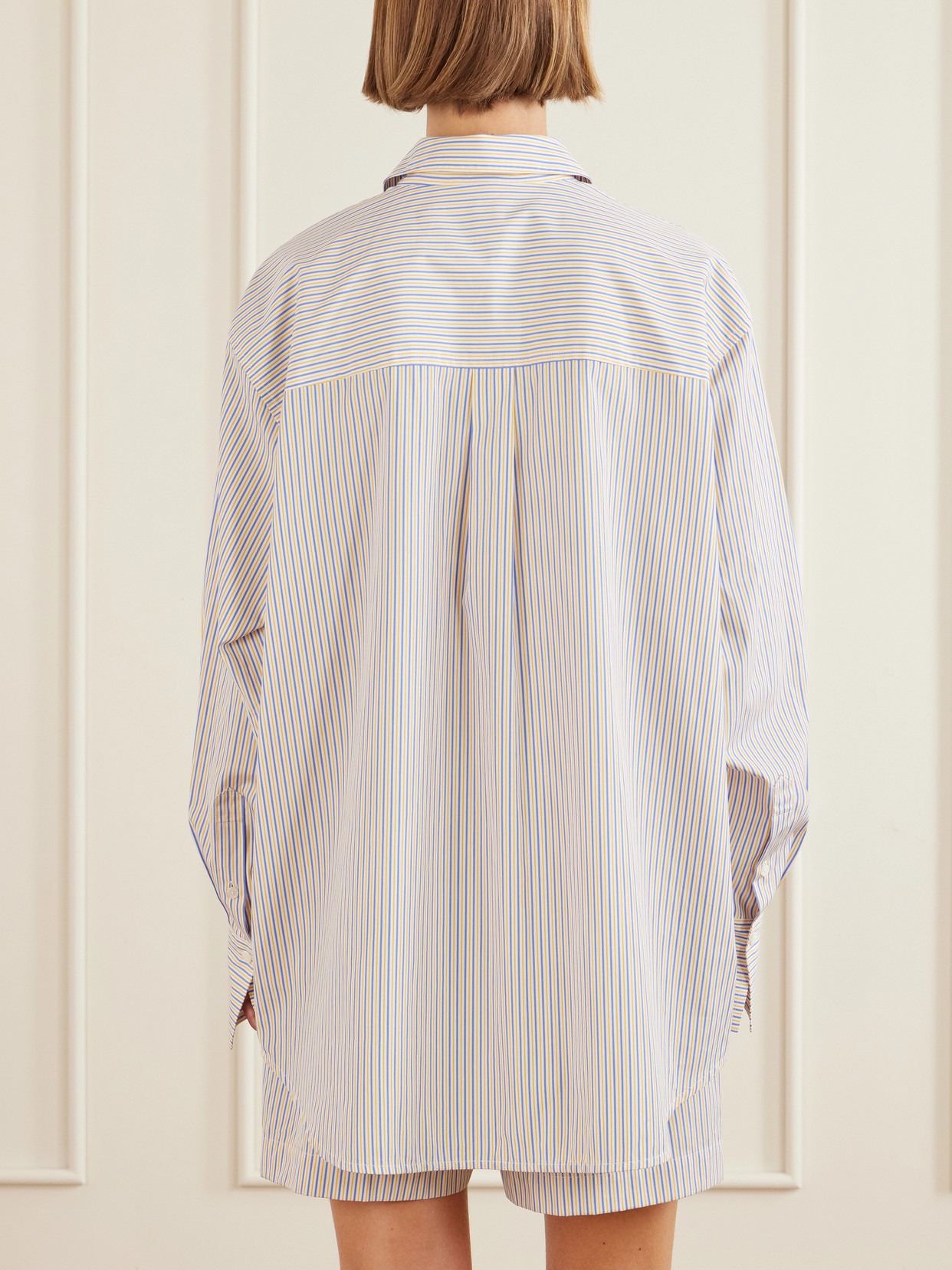 Striped Cotton-Poplin Shirt