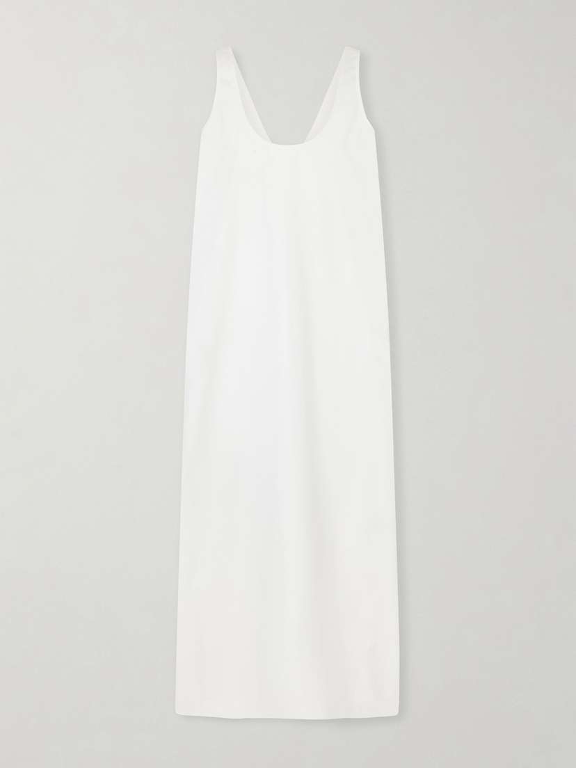 TOTEME Cotton-poplin Midi Dress