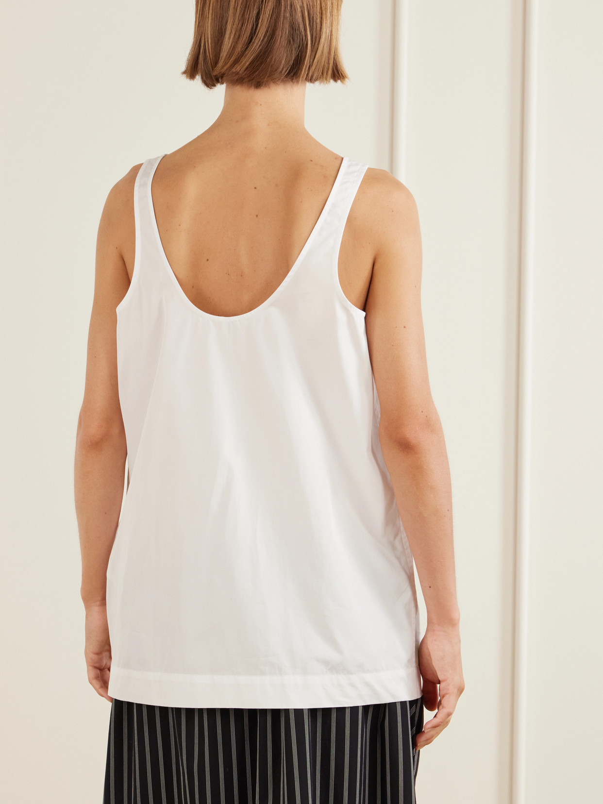 Cotton-Poplin Tank