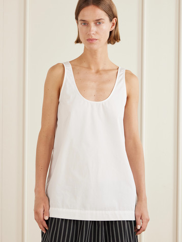 TOTEME Cotton-poplin tank