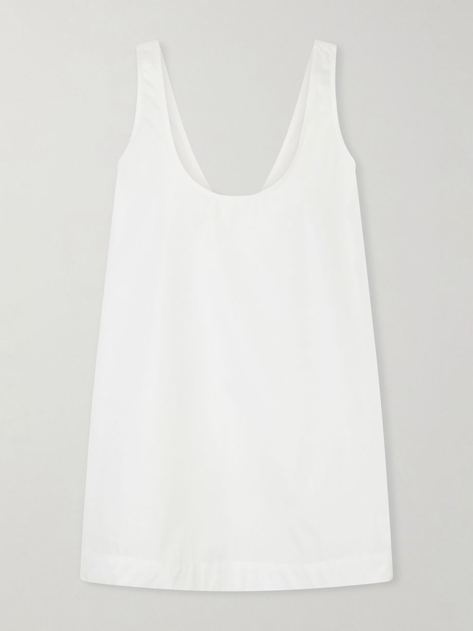 Cotton-poplin tank