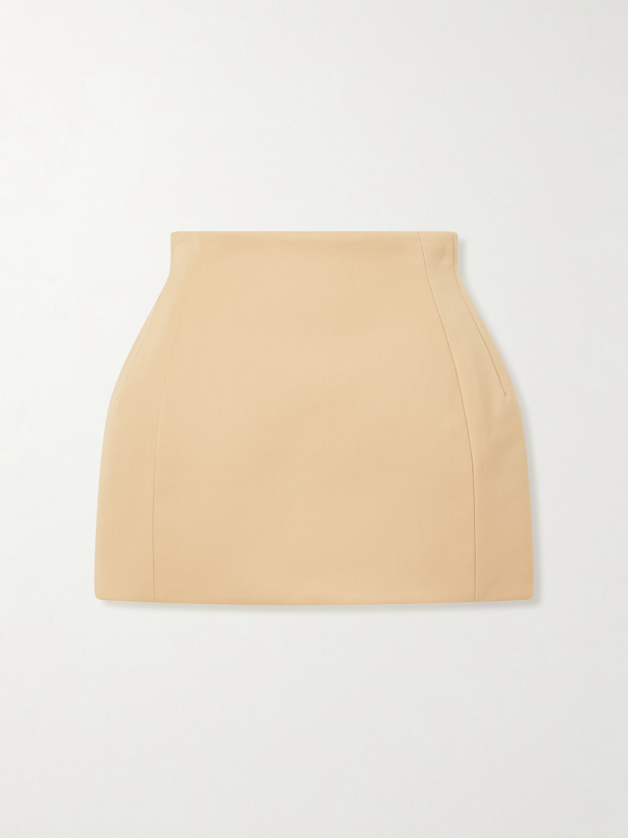 Wardrobe.nyc + Rhw Twill Mini Skirt In Neutral