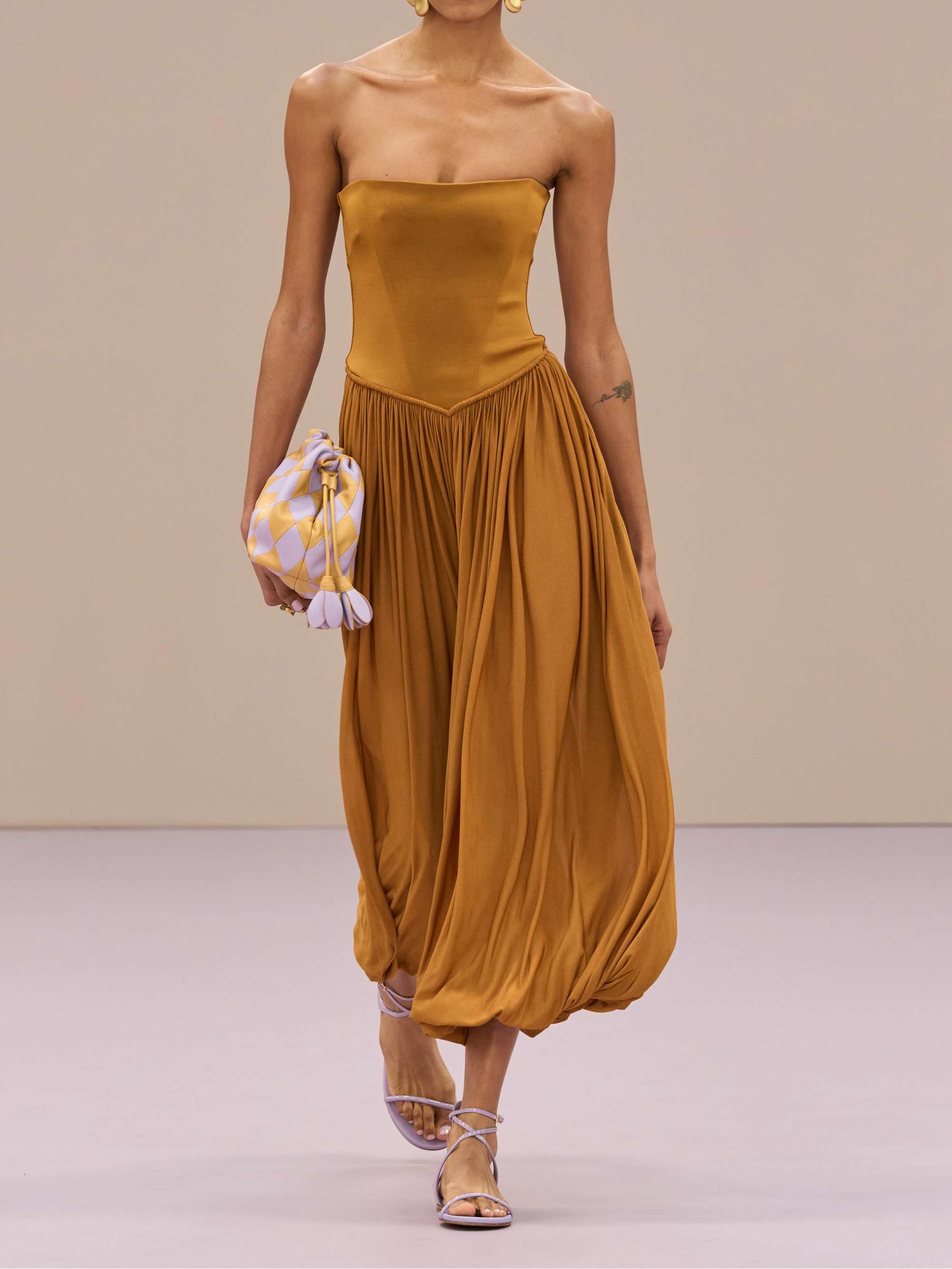 ZIMMERMANN Luna cropped pleated jersey jumpsuit | NET-A-PORTER