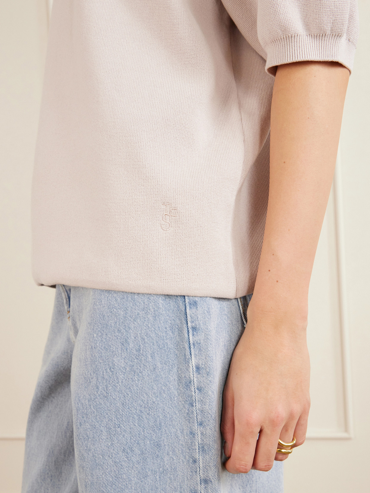 Nola Cotton-Blend Polo