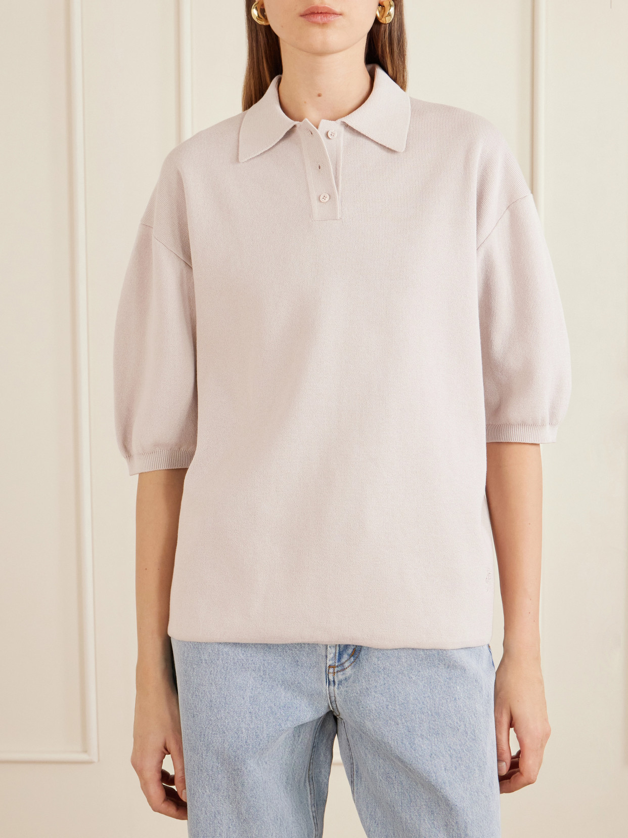 Nola Cotton-Blend Polo