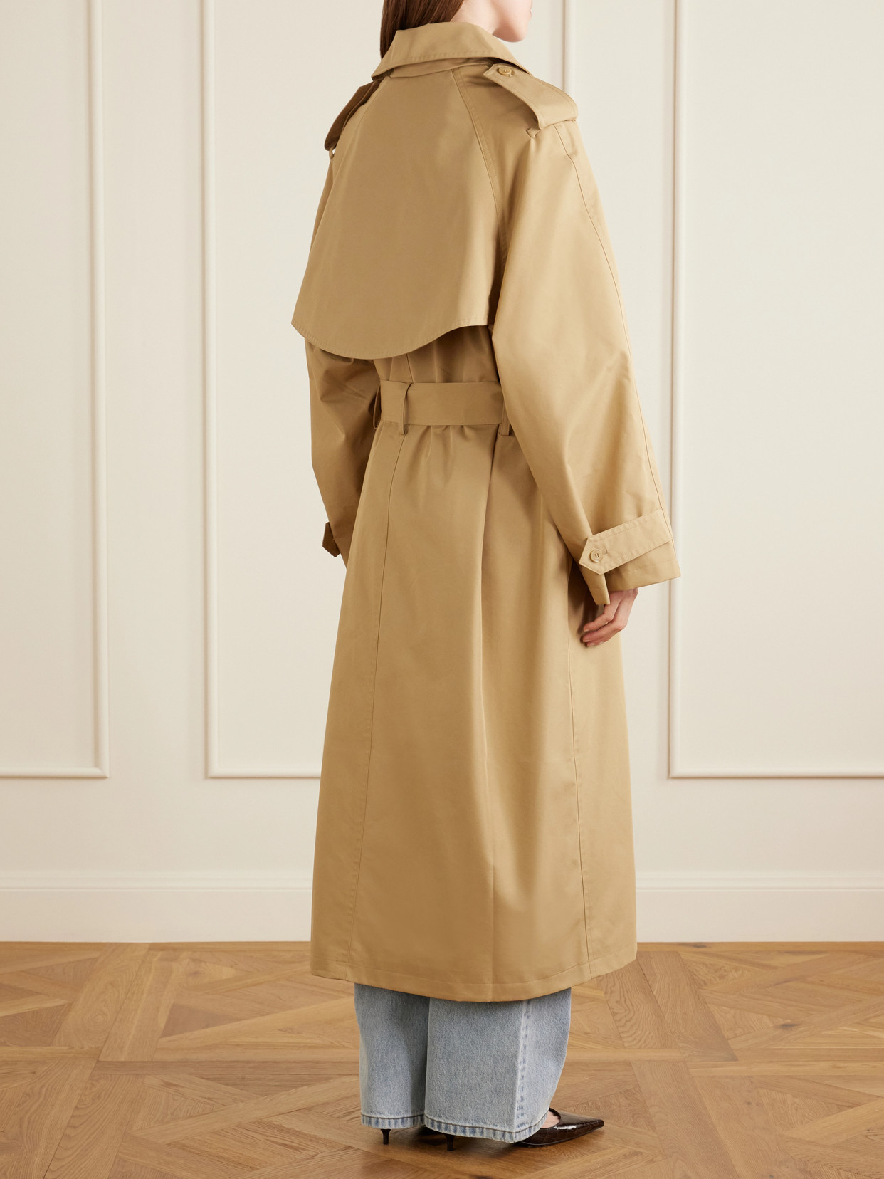 Riva Cotton-Blend Trench Coat