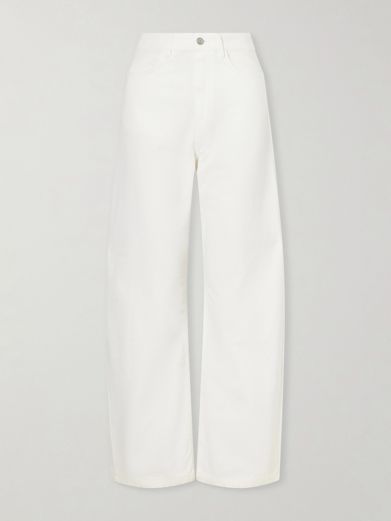 Nelton Mid-Rise Barrel-Leg Jeans