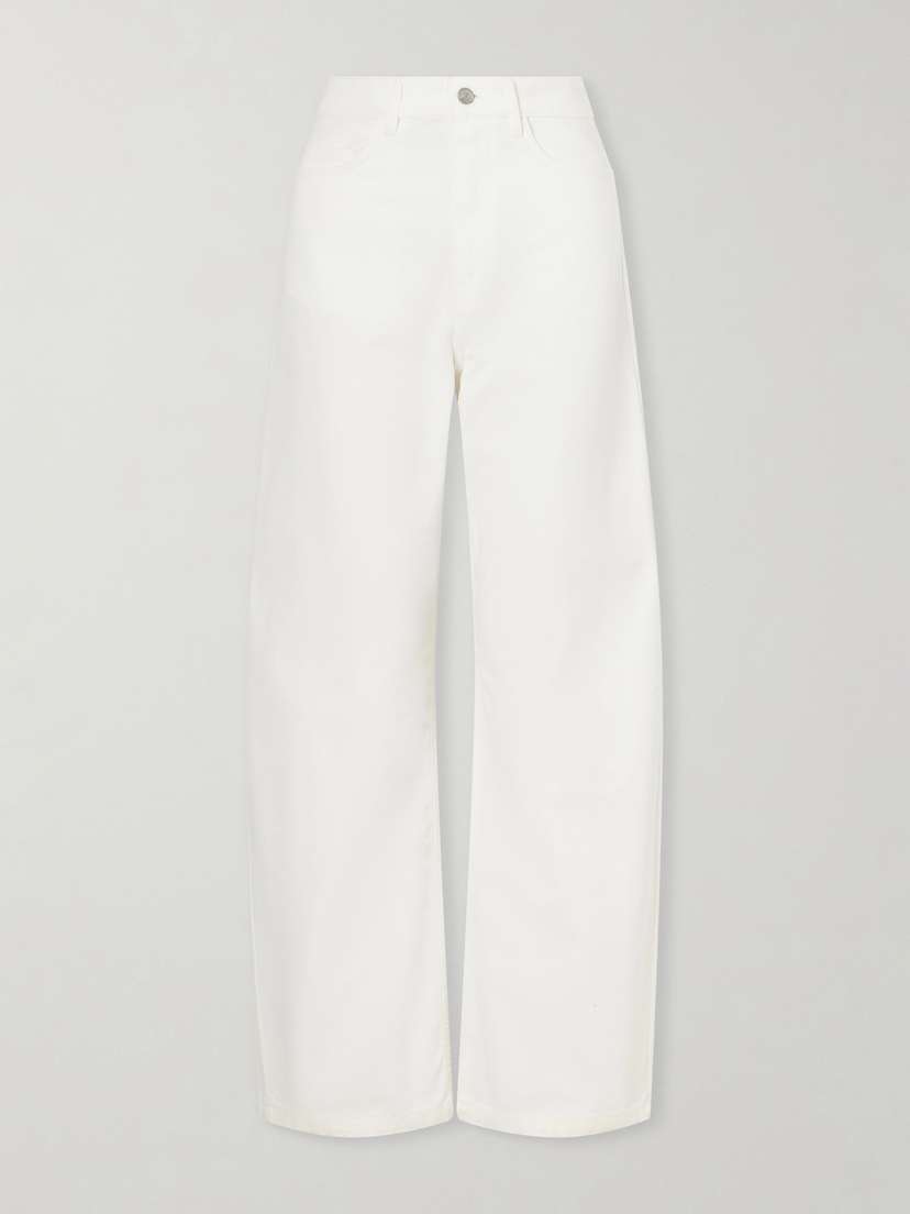 The Frankie Shop Nelton Mid-rise Barrel-leg Jeans