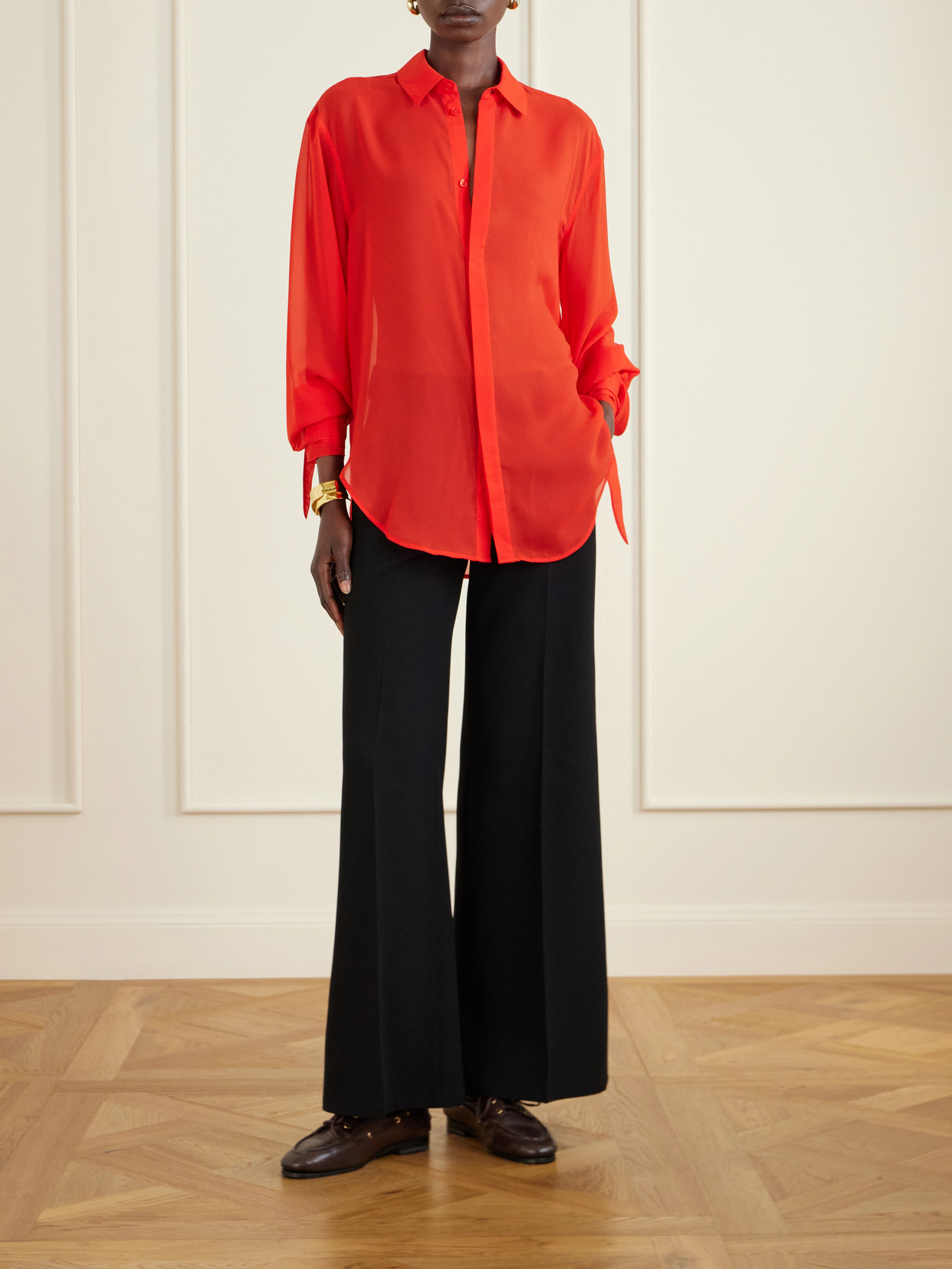 Verlin Chiffon Shirt