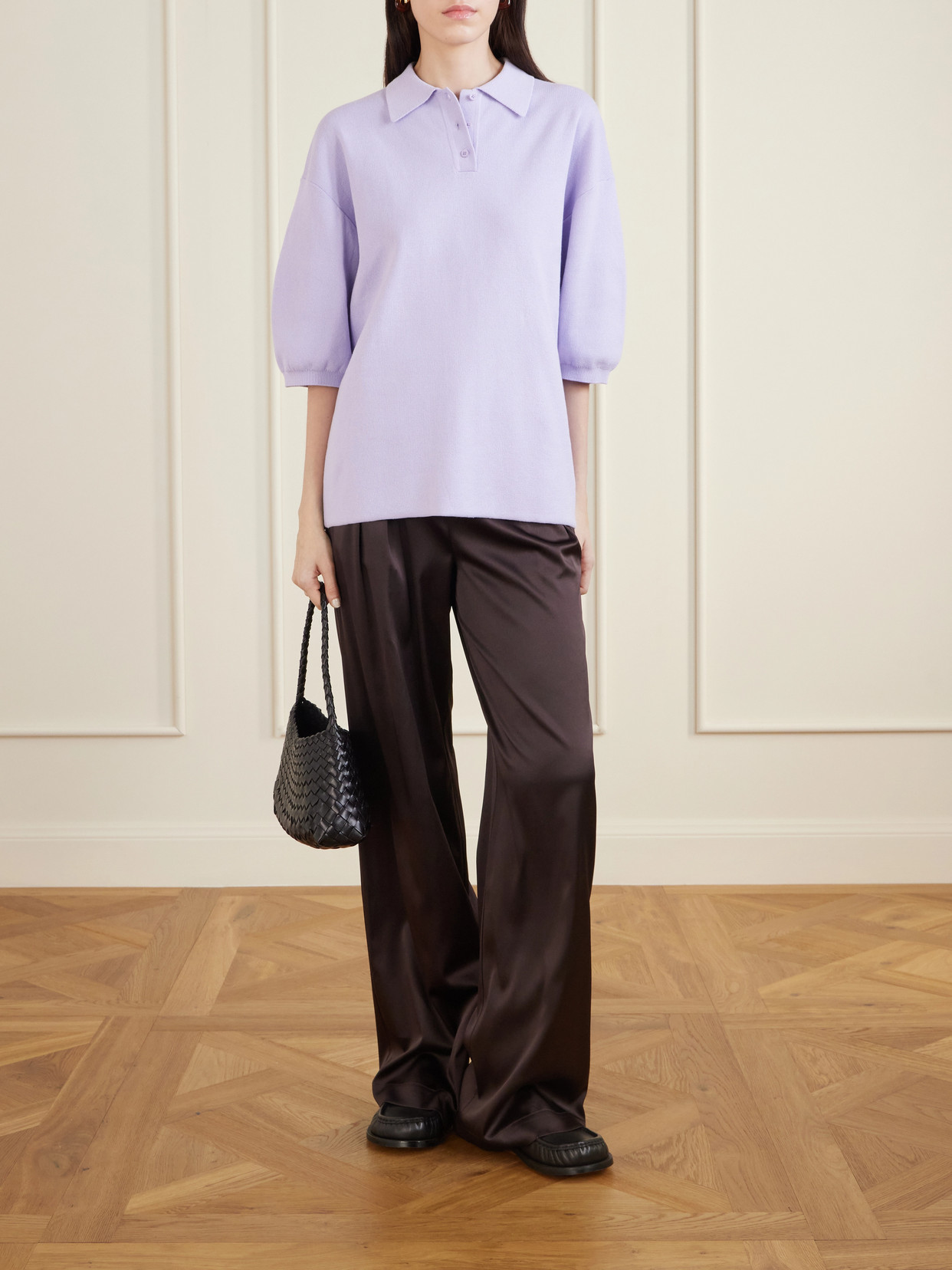Nola Knitted Cotton Polo