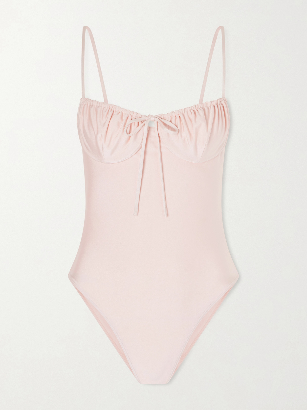 Faithfull Omra Recycled Swimsuit In Pink