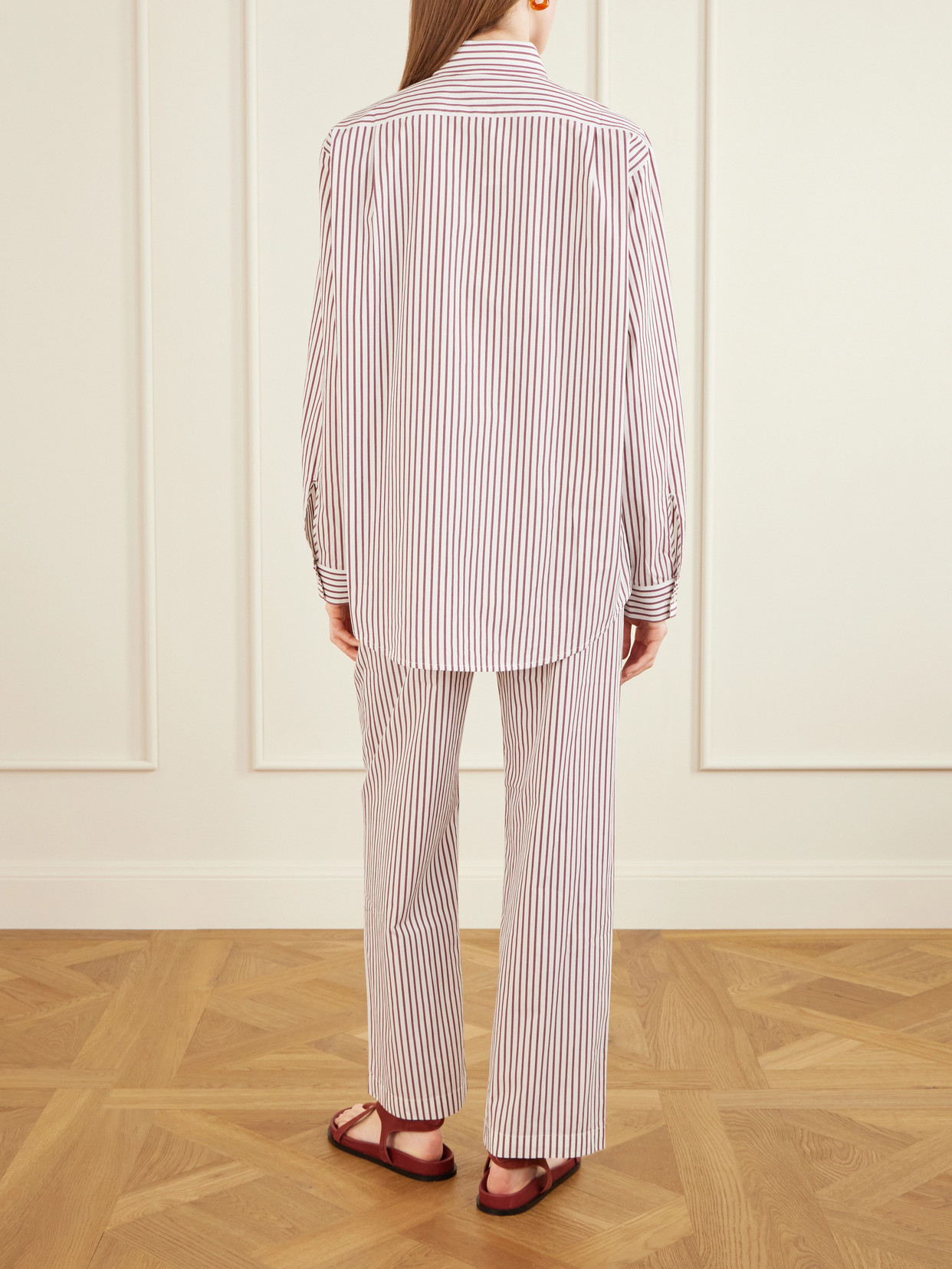 Striped Cotton-Poplin Shirt