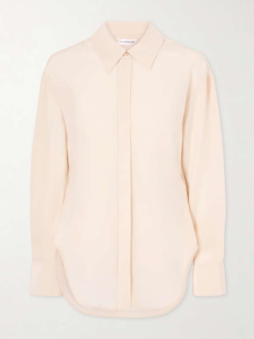 Victoria Beckham Silk-crepe Shirt