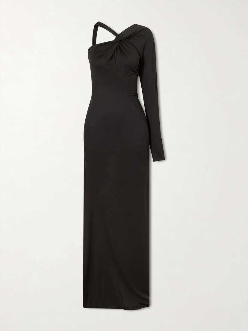 Victoria Beckham One-shoulder Satin Gown