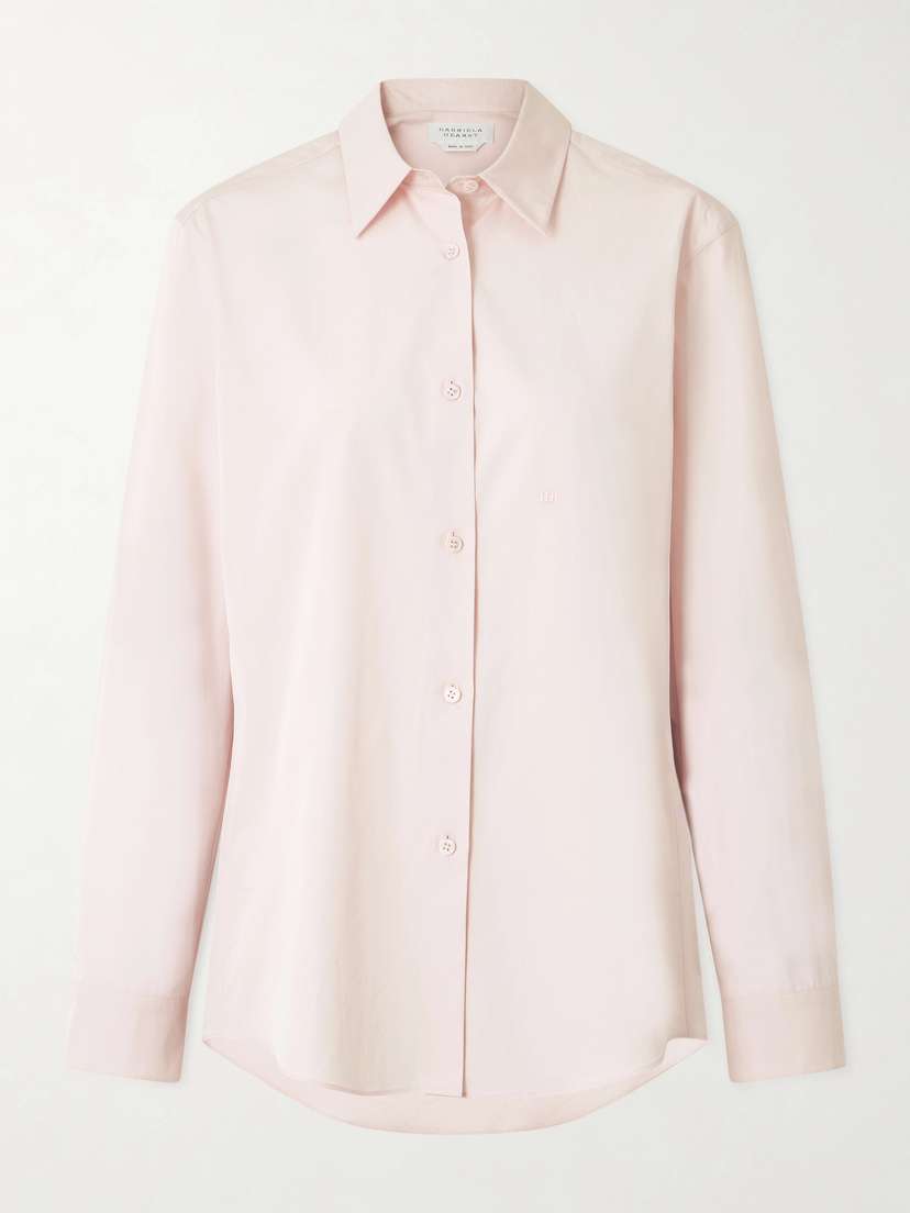 Gabriela Hearst Reyes Cotton-poplin Shirt
