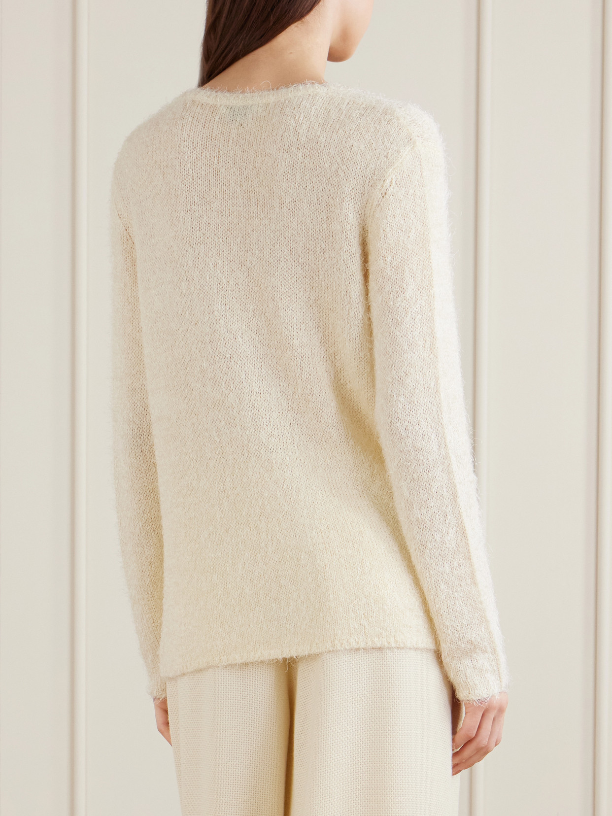Neoma Silk And Cashmere-Blend Sweater